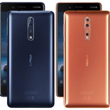 €228 with coupon for NOKIA 8 Global Version 5.3 inch 6GB 128GB Snapdragon 835 Octa Core 4G Smartphone from BANGGOOD