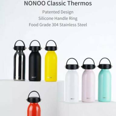 €17 with coupon for NONOO COOL CUP Stainless Steel 24Hours Insulation Vacuum Bottle From Xiaomi Youpin Home Water Bottle from BANGGOOD