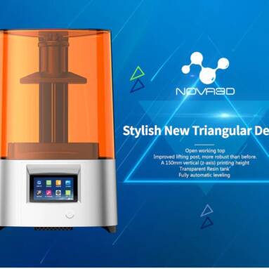 €340 with coupon for NOVA3D Bene 3 Air Light Curing 3D Printer – Sandy Brown EU Plug from GEARBEST