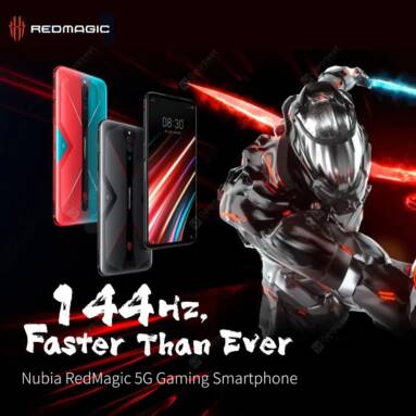 $729 with coupon for NUBIA RedMagic 5G Gaming Smartphone 12GB 256GB Global Version from GEARBEST