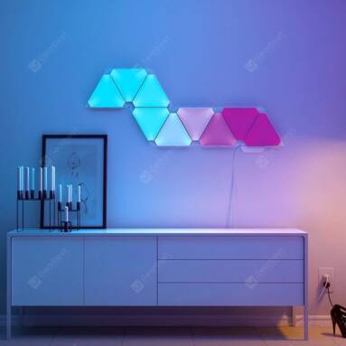 $133 with coupon for Nanoleaf Green Noble Smart Plate 4PK (Updated Version) 4 Plates / Box from Xiaomi youpin from GearBest