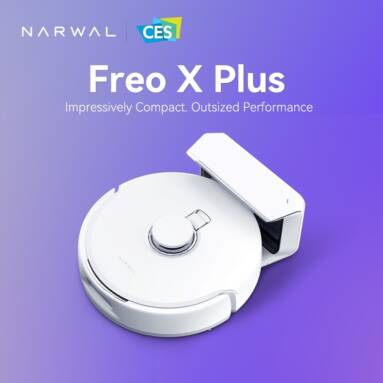 €299 with coupon for Narwal Freo X Plus Robot Vacuum Cleaner and Mop from EU warehouse GEEKBUYING (free gift)