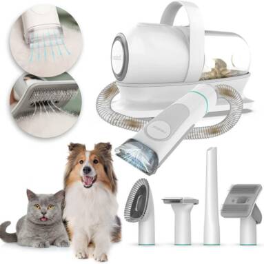 €111 with coupon for Neakasa P1 Pro Dog Clipper with Pet Hair Vacuum Cleaner from EU warehouse GEEKBUYING