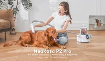 €97 with coupon for Neakasa P2 Pro Dog Clipper with Vacuum Cleaner from EU warehouse GSHOPPER
