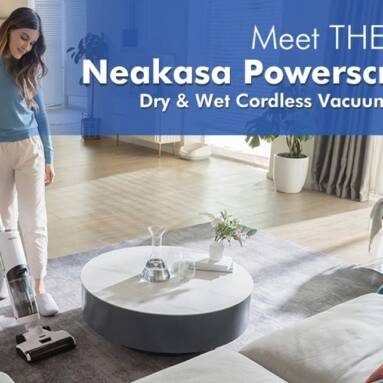 €156 with coupon for Neakasa PowerScrub 2 Wet Dry Cordless Vacuum Cleaner from EU warehouse BANGGOOD
