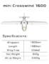 New MyFlyDream MFD Mini Crosswind 1600mm Wingspan EPO Aerial Survey Aircraft