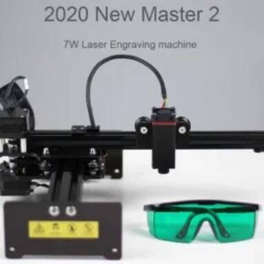 €94 with coupon for New NEJE MASTER 2 Upgraded 7W Smart Laser Engraver DIY Laser Engraving Machine 450nm Blue Laser Deep Carving Desktop Logo Picture Printer with Wireless APP Control Benbox GRBL1.1f MEMS Protection from EU CZ warehouse BANGGOOD