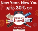 New Year, New You-Up to 30% Off and Coupon from Newfrog.com