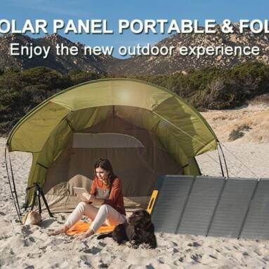 €285 with coupon for Newsmy 210W Foldable Portable Solar Panel from EU warehouse GEEKMAXI