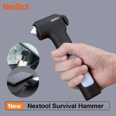 €22 with coupon for NexTool Multifunctional Survival Hammer Car Window Breaker from ALIEXPRESS