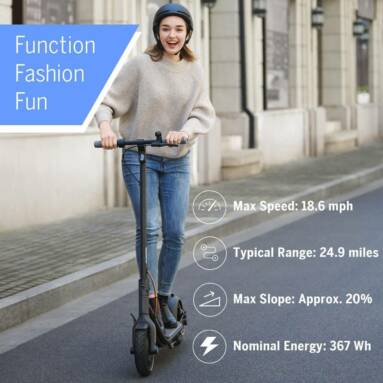 €561 with coupon for Ninebot F40 10.2Ah 36V 350W 10in Folding Electric Scooter 30km/h Top Speed 40km Mileage Range Max Load 120Kg from EU CZ warehouse BANGGOOD