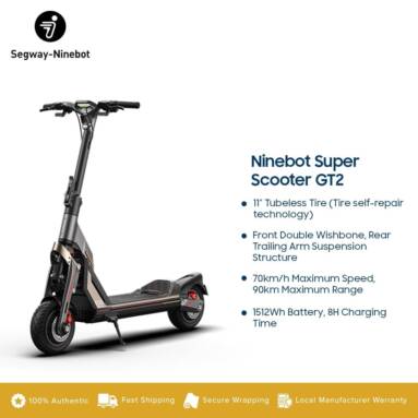 €2601 with coupon for Ninebot GT2 Electric Scooter from EU CZ warehouse BANGGOOD