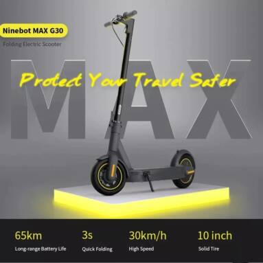 €636 with coupon for 15.3Ah 36V 350W Electric Scooter Fixed Speed 30km/h Top Speed 65km Mileage Range Quick Folding Three Riding Mode Max Load 100kg from BANGGOOD