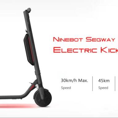 €296 with coupon for Ninebot Segway ES4 Folding Electric Kick Scooter Front and Rear Shock Absorption from Xiaomi mijia EU WAREHOUSE from BANGGOOD
