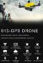 Ninja 913 GPS Brushless RC Drone Quadcopter