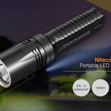 $51 with coupon for Nitecore EA42 1800lm Portable LED Flashlight from GearBest
