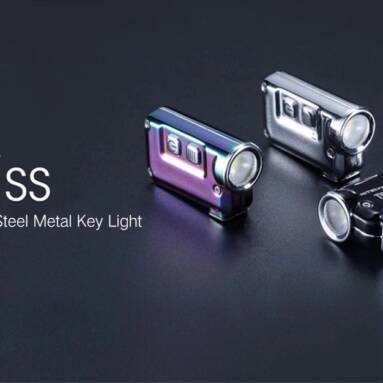$19 with coupon for Nitecore TINI SS Stainless Steel Metal Key Light – Silver from GearBest