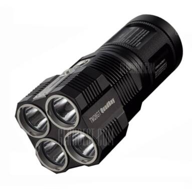 $169 with coupon for Nitecore TM26GT Cree XP L HI V3 3500Lm LED Flashlight  –  BLACK from GearBest