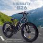 Niubility B26 Electric Fat Tire Mountain Bike