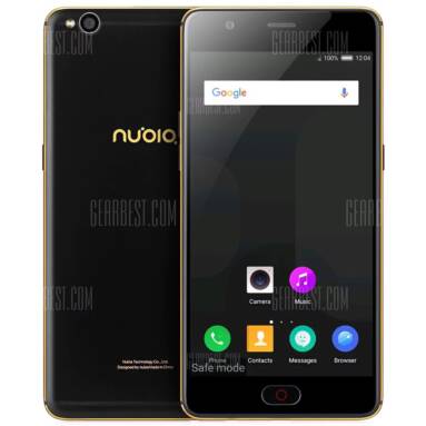 $125 flashsale for Nubia M2 Lite 4G Phablet  –  BLACK from GearBest