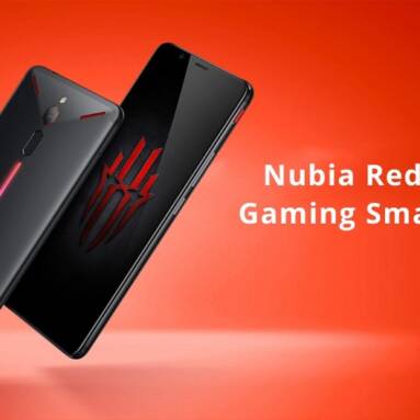€151 with coupon for Nubia Red Magic 6.0 Inch FHD+ Screen 4G LTE Gaming Smartphone 8GB 128GB 24.0MP Snapdragon 835 Android 8.1 Type-C Touch ID OTG Global Version from GEEKBUYING