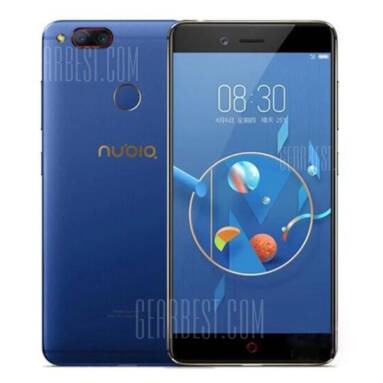 $269 with coupon for Nubia Z17 Mini 4G Smartphone Global Version  –  BLUE from GearBest