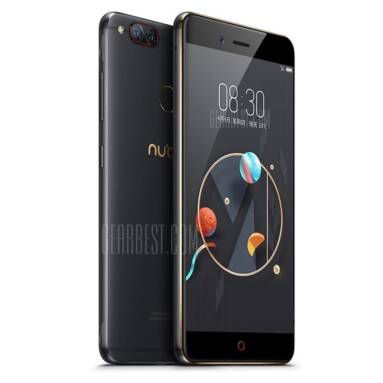 $159 with coupon for Nubia Z17 Mini 4G Smartphone  –  GLOBAL VERSION  BLACK from GearBest