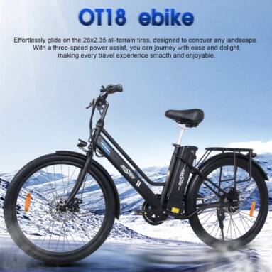 €629 with coupon for ONESPORT OT18 Fat Tire Electric Bicycle 36V 14.4Ah 350W from EU CZ warehouse BANGGOOD