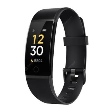 €20 with coupon for OPPO Realme Band Smart Bracelet Large Color Screen Motion Tracker 16mm Wrist Strap Heart Rate Monitor IP68 USB Charging Wristband International Edition from GEARBEST