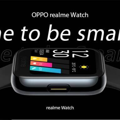 €49 with coupon for OPPO Realme Watches Smart Watch 1.4 inch Large Color Touchscreen Personalized Watch Faces Sports Smartwatch International Version from GEARBEST