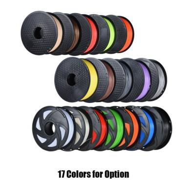 51% OFF 1.75mm PLA Filament 1kg/Roll for 3D Printer,limited offer $21.99 from TOMTOP Technology Co., Ltd