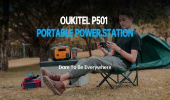 €289 with coupon for OUKITEL P501 Portable Power Station 505Wh 140400mAh Portable Generator 500W AC Outlet from EU warehouse GEEKBUYING