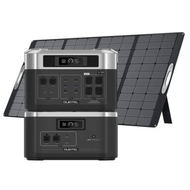 €2469 with coupon for OUKITEL BP2000 Portable Power Station + OUKITEL B2000 Battery Pack + OUKITEL PV400 Solar Panel from EU warehouse GEEKBUYING (Free MC4 Cable)