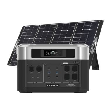€1529 with coupon for OUKITEL BP2000 Portable Power Station + OUKITEL PV400 Solar Panel from EU warehouse GEEKBUYING