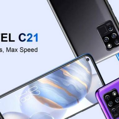 €92 with coupon for OUKITEL C21 Global Version 6.4 inch FHD+ Hole Punch Display 4000mAh Android 10 20MP Front Camera 4GB 64GB Helio P60 4G Smartphone from BANGGOOD