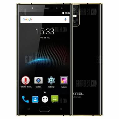 $135 with coupon for OUKITEL K3 4G Phablet Black from Gearbest