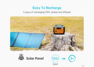 €439 with coupon for OUKITEL P501 500W 505Wh Portable Power Station + Flashfish TSP 18V/100W Foldable Solar Panel Outdoor Solar Generator Kit from EU warehouse GEEKBUYING