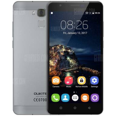 $112 with coupon for OUKITEL U16 Max 4G Phablet  –  3GB RAM 32GB ROM  GRAY from GearBest