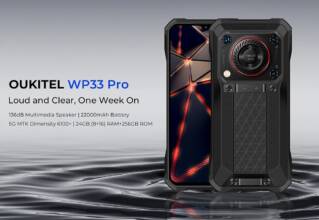 €289 with coupon for OUKITEL WP33 Pro FHD Rugged Phone, 5G 24GB/256GB from EU warehouse GEEKBUYING