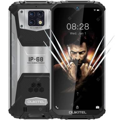 €135 with coupon for OUKITEL WP6 Global Version 6.3 inch FHD+ IP68/IP69K Waterproof 10000mAh Android 9.0 16MP Triple Rear Camera 4GB 128GB Helio P60 4G Smartphone from BANGGOOD