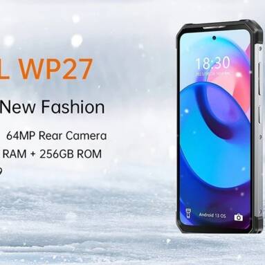 €226 with coupon for OUKITEl WP27 Rugged Smartphone 2023, 12GB+256GB from EU warehouse GEEKBUYING