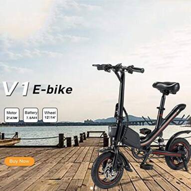 €448 with coupon for OUXI V1 12inch Electric Folding Bike from EU warehouse GEEKBUYING