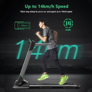 €269 with coupon for XQIAO OVICX Q2S Plus Smart Folding Walking Running Machine Ultra-Thin Treadmillfrom EU warehouse GEEKBUYING