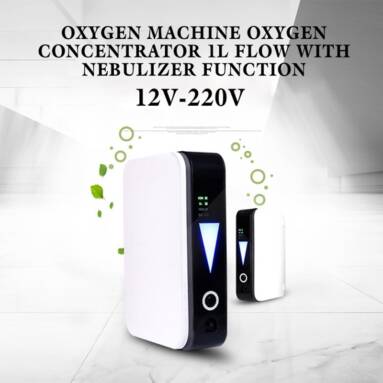 €120 with coupon for OZMUS Portable Home Oxygen Machine Oxygen Concentrator 1L Flow with Nebulizer Ventilator Sleep Function Oxygen Generator Maker from BANGGOOD