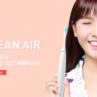 $36 with coupon for Oclean Air Intelligent APP Control Sonic Electrical Toothbrush – WHITE from GearBest