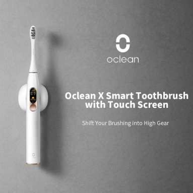 € 30 với phiếu giảm giá cho Bàn chải đánh răng điện Oclean X Sonic Bàn chải đánh răng tự động IPX7 USB sạc nhanh chống nước Làm sạch răng từ kho EU EDWAYBUY