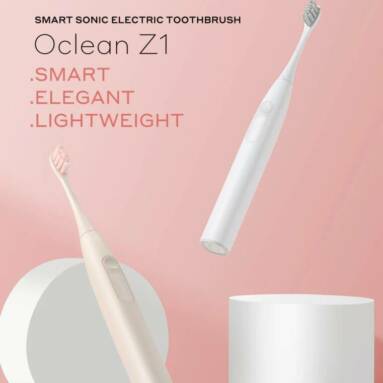 $28 with coupon for Oclean Z1 Smart LED Light Acoustic Wave Electric Toothbrush Brushless Motor 32 Intensity Levels Non-metal Tufting Blind Zones Detection App Control International Version from Xiaomi youpin – White USB Port EU warehouse from GEARBEST
