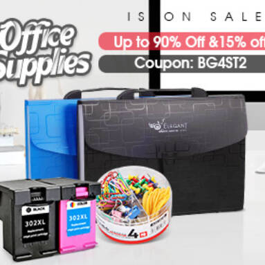 15% OFF Coupon for Office Supplies Promotion from BANGGOOD TECHNOLOGY CO., LIMITED