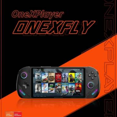 €986 with coupon for One Netbook ONEXFLY Handheld Game Console AMD Ryzen 7 7840U 32GB DDR5X RAM 2TB from GEEKBUYING