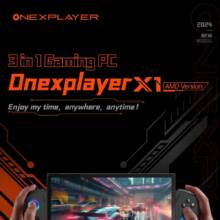 €1389 with coupon for One Netbook OneXPlayer X1 Handheld Gaming PC AMD Ryzen 7 8840U 64GB 4TB from GEEKBUYING